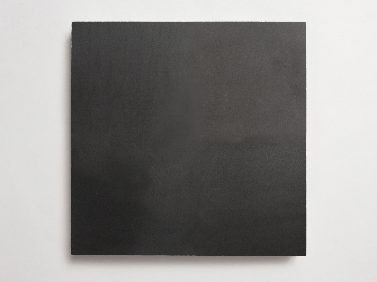 Lapidary stone tile 24 in. square Warm Black Honed.