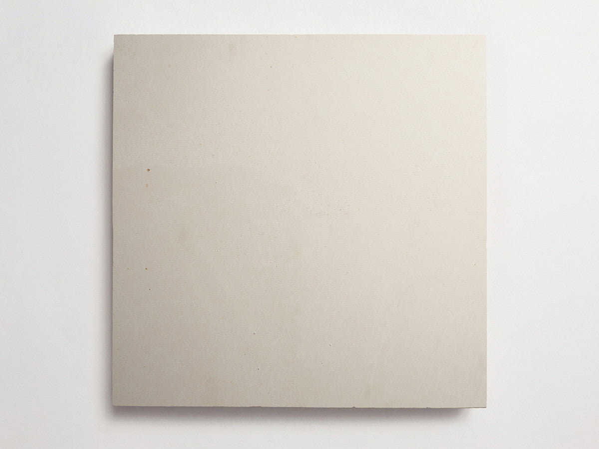 Lapidary stone tile 24 in. square White Limestone Honed.