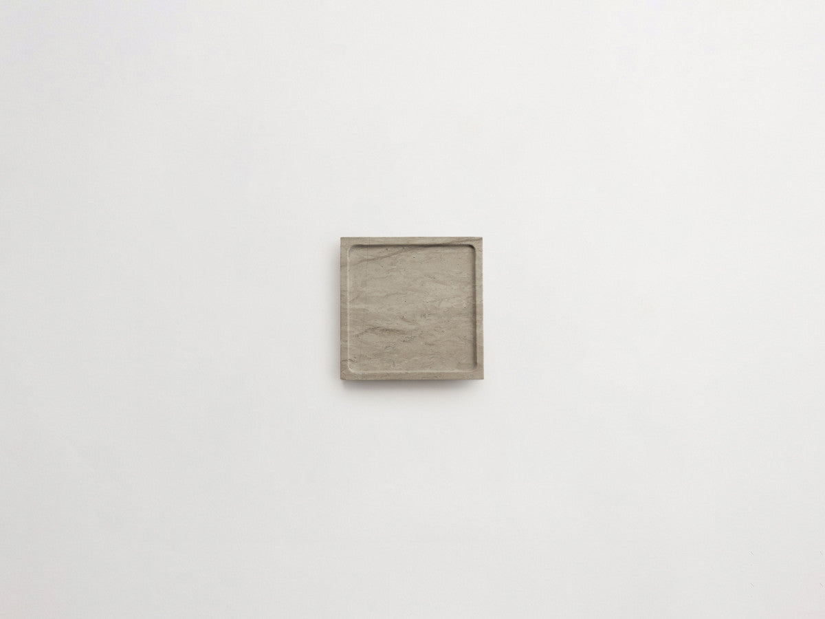 clé lapidary: incasso | stout | honed | alpaca grey ~ 6"x6"x⅝"