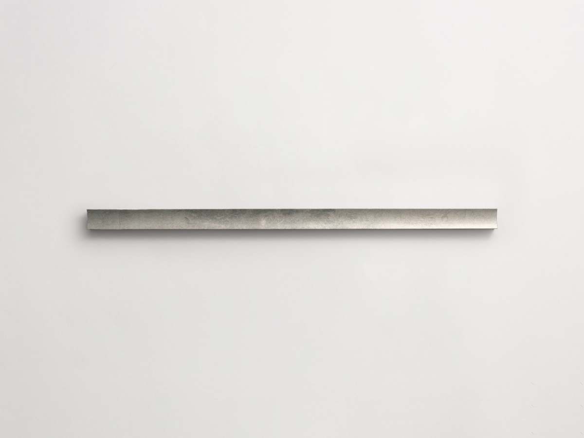 Lapidary fluted tile alpaca grey 23.5 x 1.25.