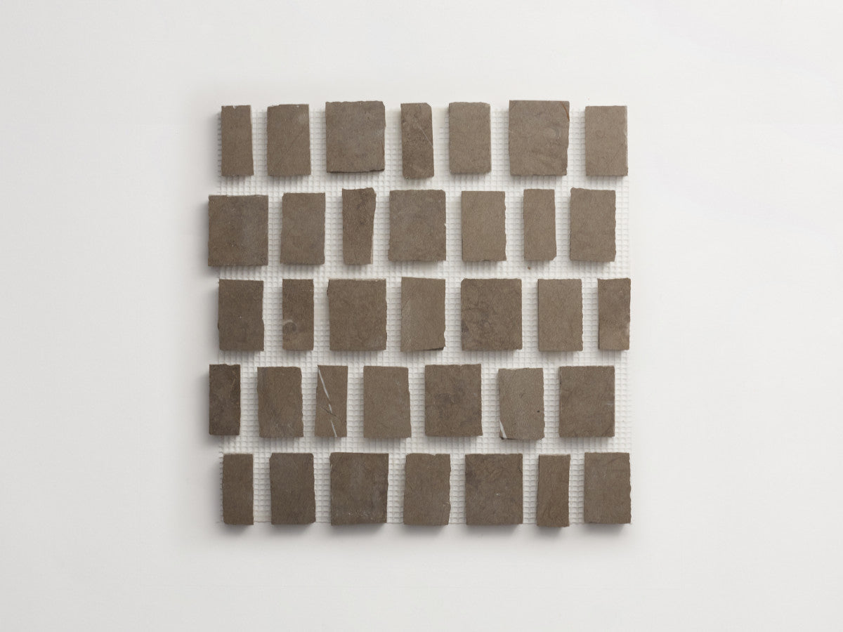 Lapidary mosaic tile sheet cashmere grey 12.25 x 12.