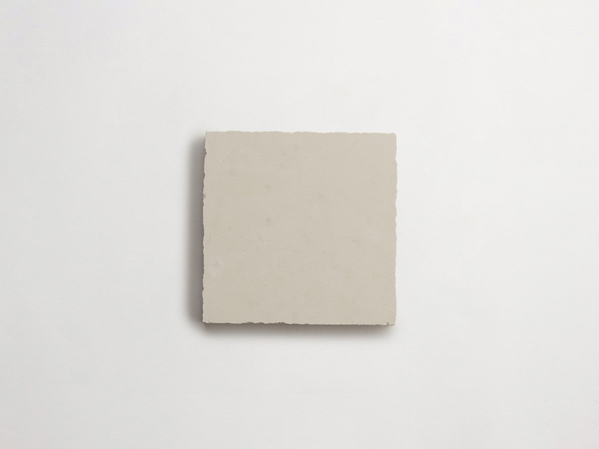 Lapidary stone tile 4 in. square White Limestone Honed.
