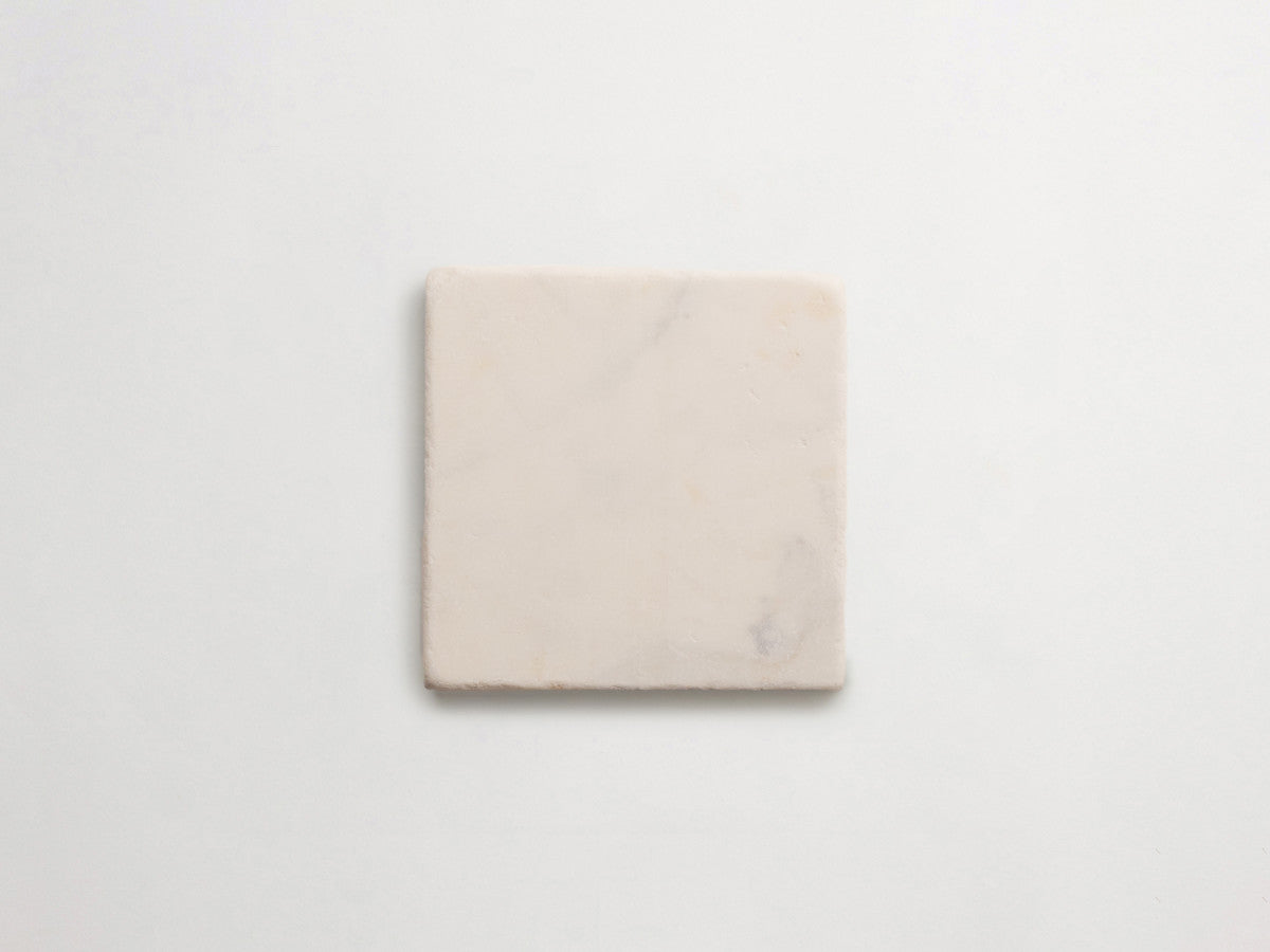 Lapidary stone tile 6 in. square Pink/Grey Tumbled.