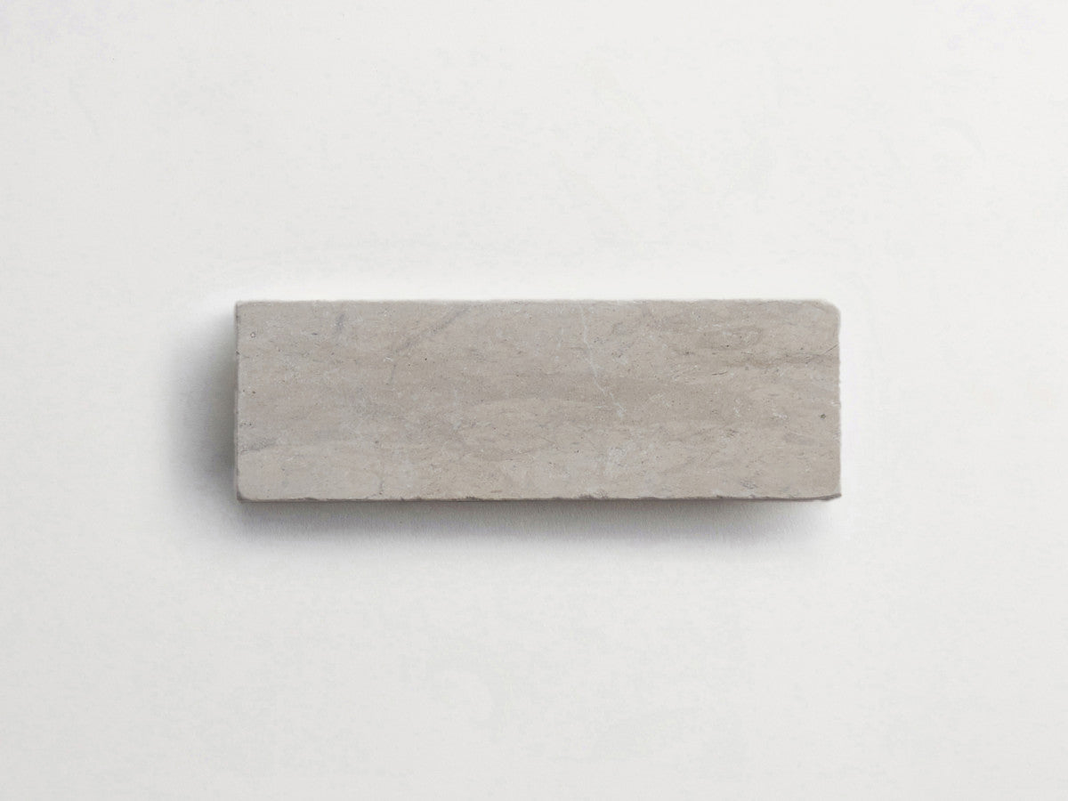 Lapidary stone tile 6 x 2 Alpaca Grey Tumbled.