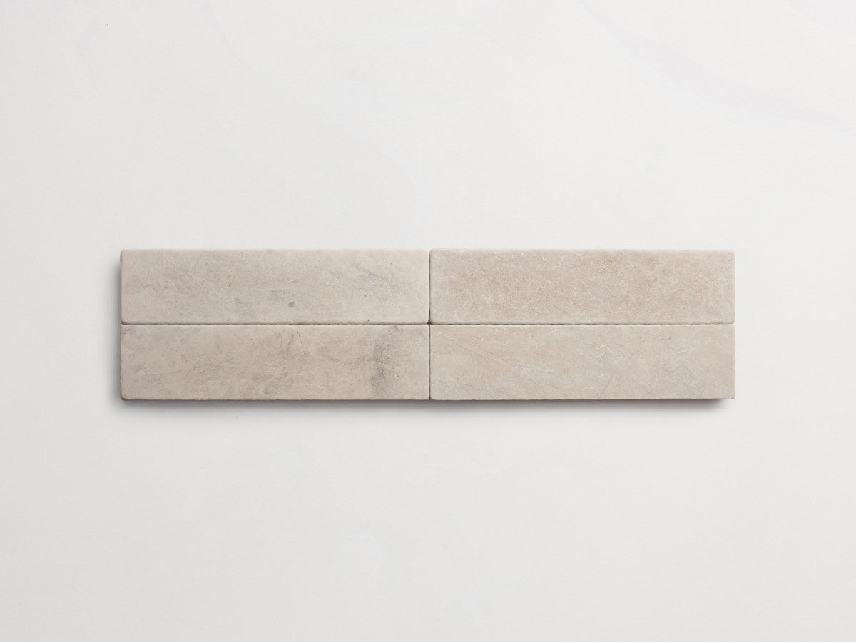 Lapidary stone tile 12 x 3 Alpaca Grey Tumbled.