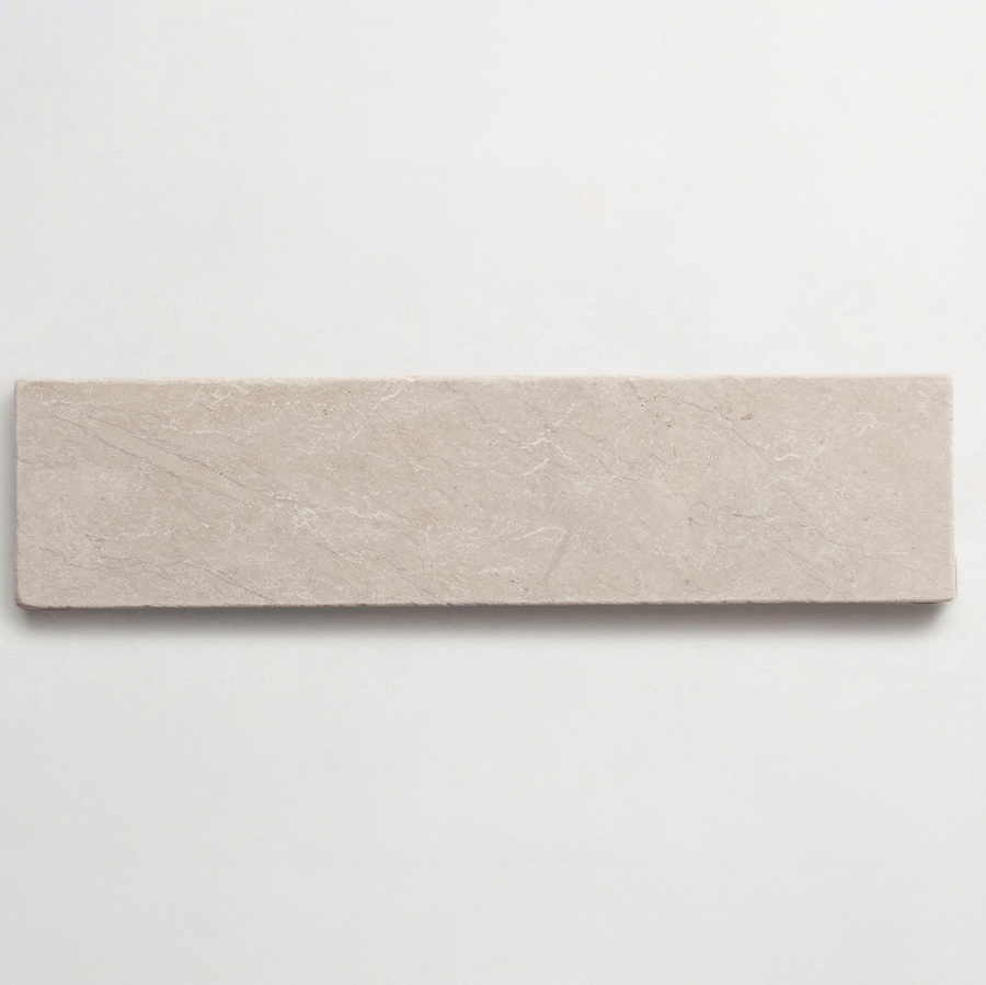 Lapidary stone tile 12 x 3 Alpaca Grey Tumbled.
