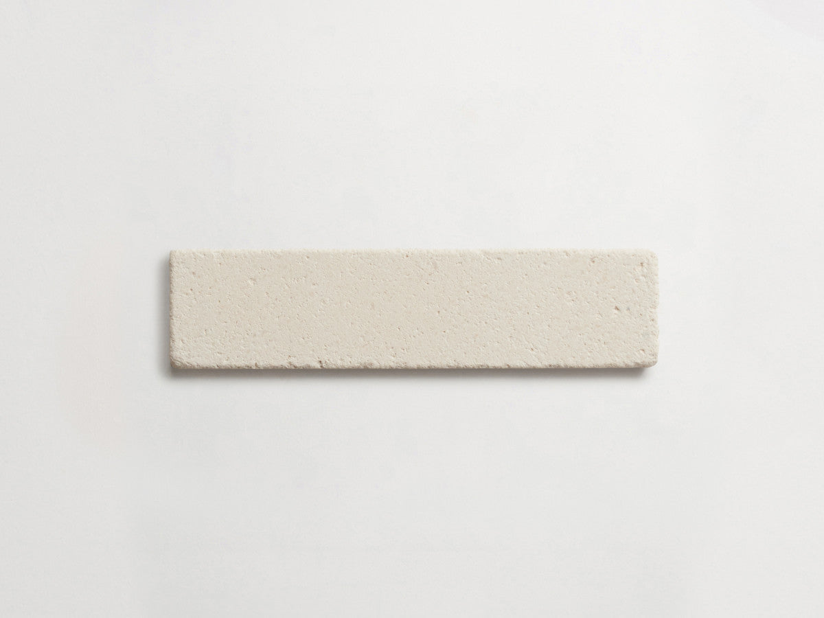 Lapidary stone tile 8 x 2 White Limestone White Tumbled.