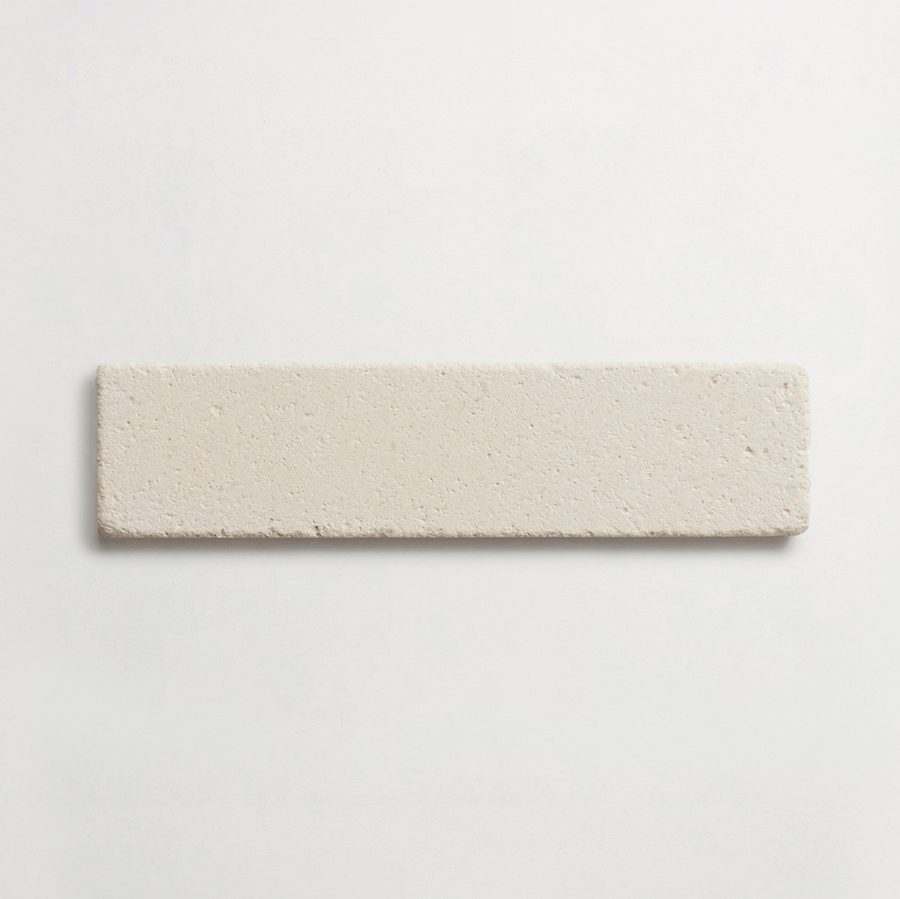 Lapidary stone tile 8 x 2 White Limestone White Tumbled.