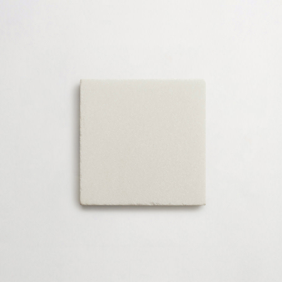 Lapidary stone tile 6 in. square Thassos White Tumbled.