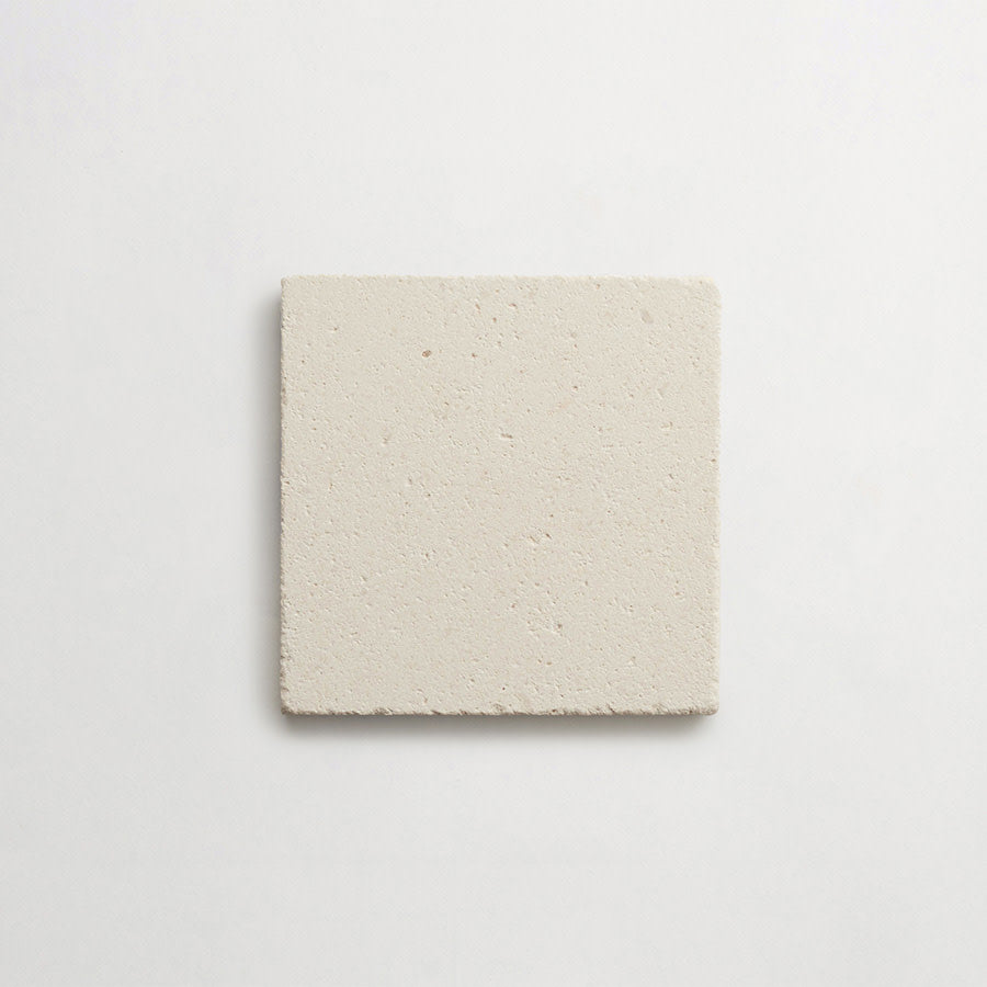 Lapidary stone tile 6 in. square White Tumbled.