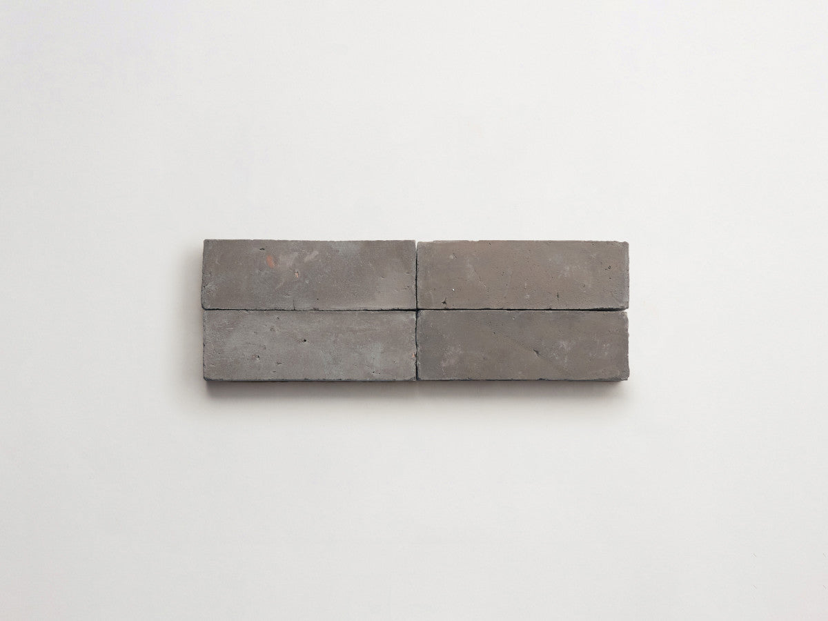 Terracotta Tile 6" Rectangle Unfinished Grey Tile.