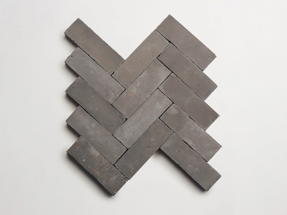 Terracotta Tile 6" Rectangle Unfinished Grey Tile.