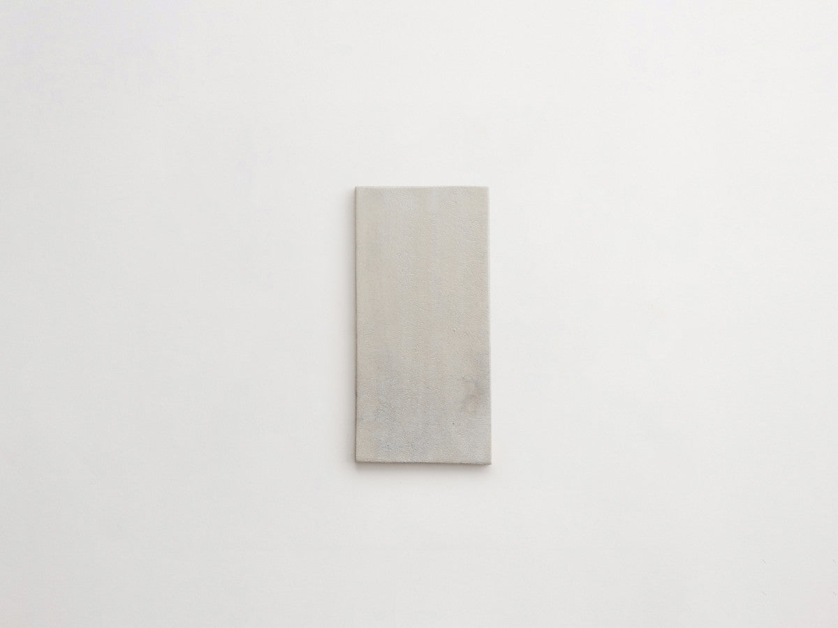 Ceramic Shibori Tile White 8x4 Grey Wash tile.