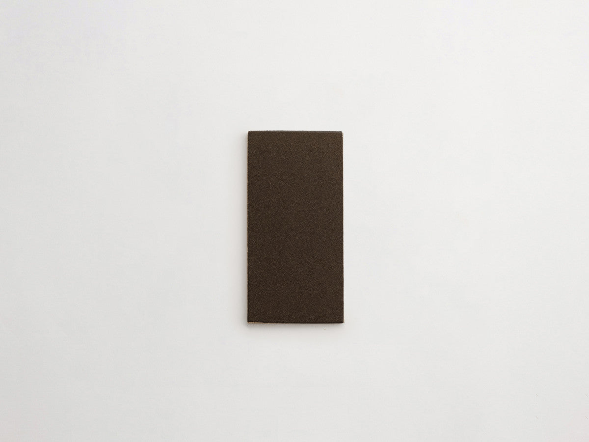 Ceramic Shibori Tile Grey 8x4 Black Stain tile.
