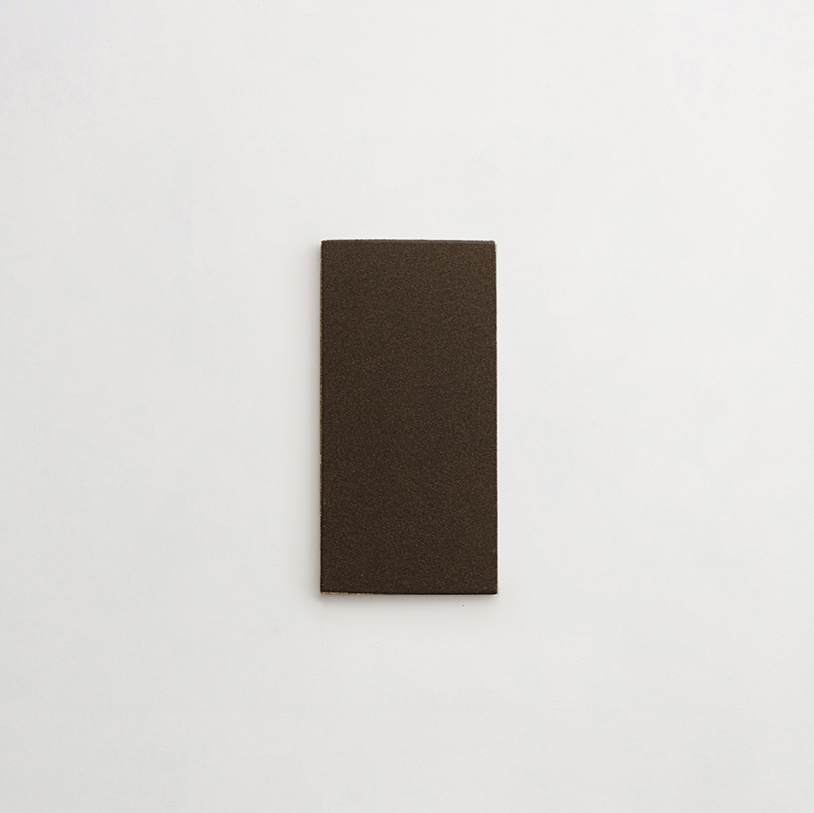 Ceramic Shibori Tile Grey 8x4 Black Stain tile.