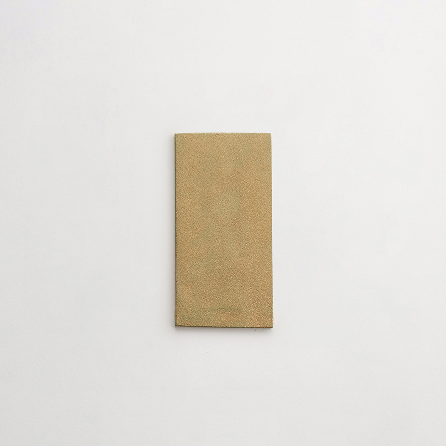 Ceramic Shibori Tile Natural 8x4 Yellow Stain tile.