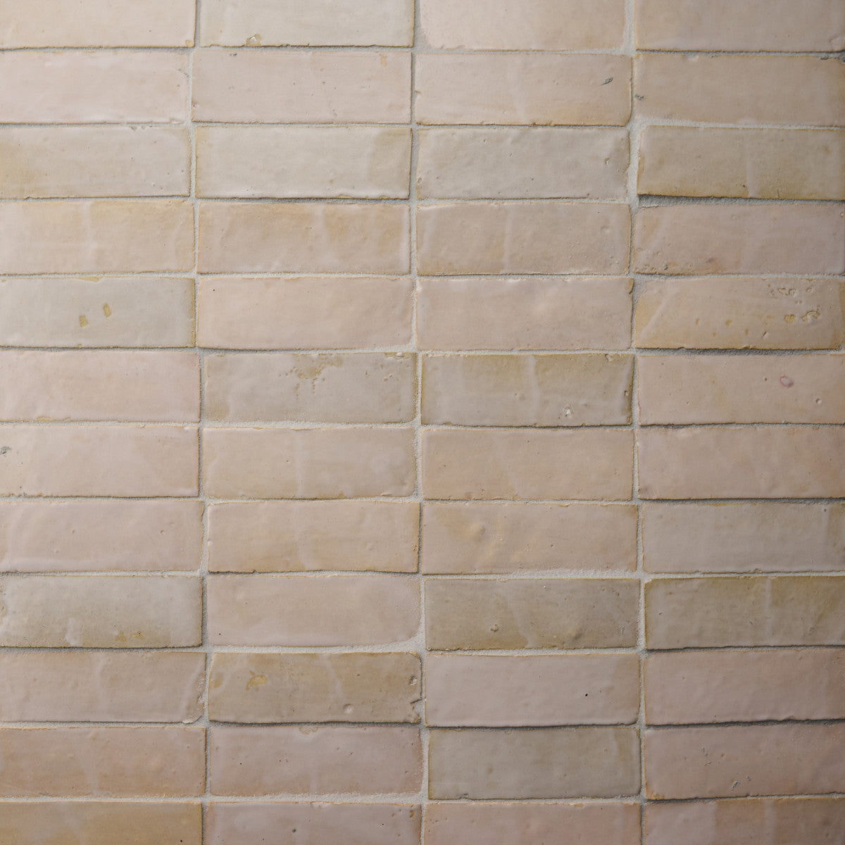 clé zellige | baguette | gloss | parched vellum ~ 2"x6"x¾"