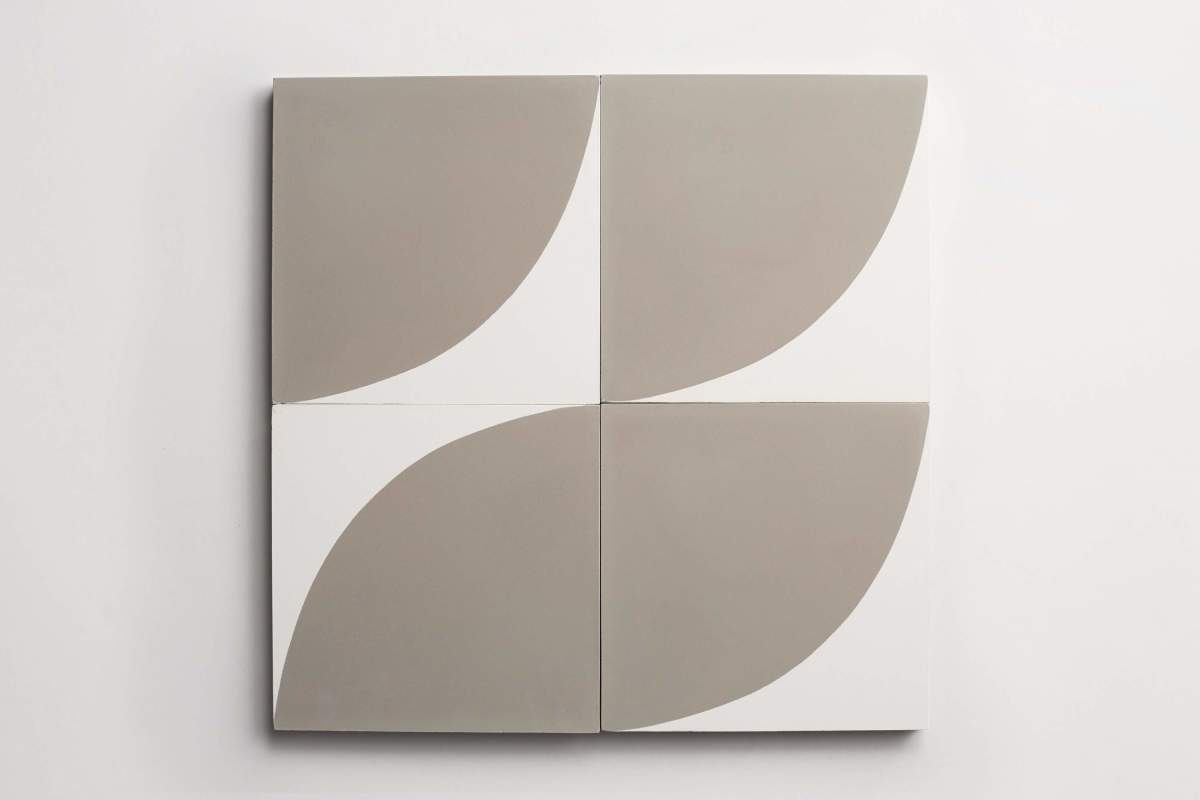 Tile concrete cement bold arc metal.