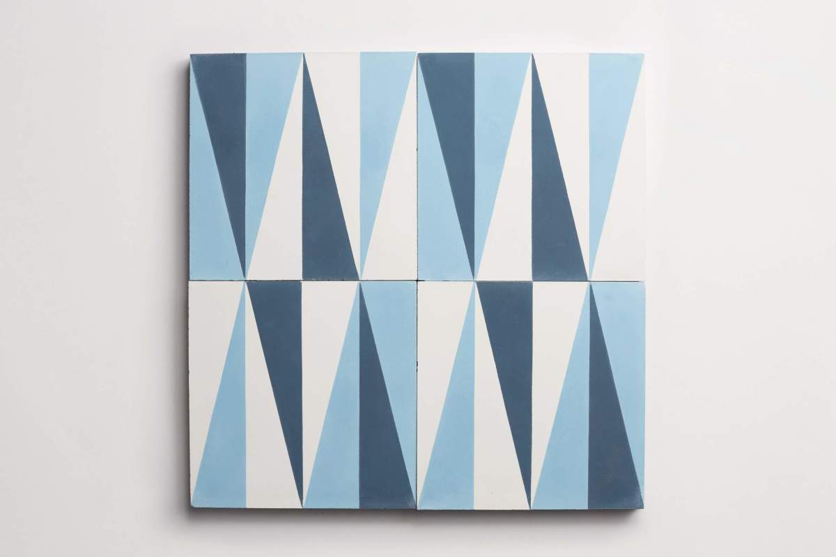 Tile concrete cement point federal blue sky.