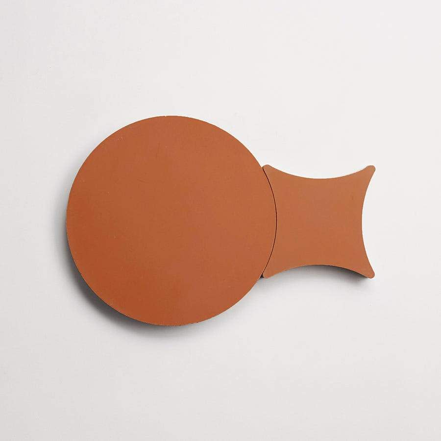 cement: pavimenti act I | sofia circle + losange | matte | flowerpot | sample