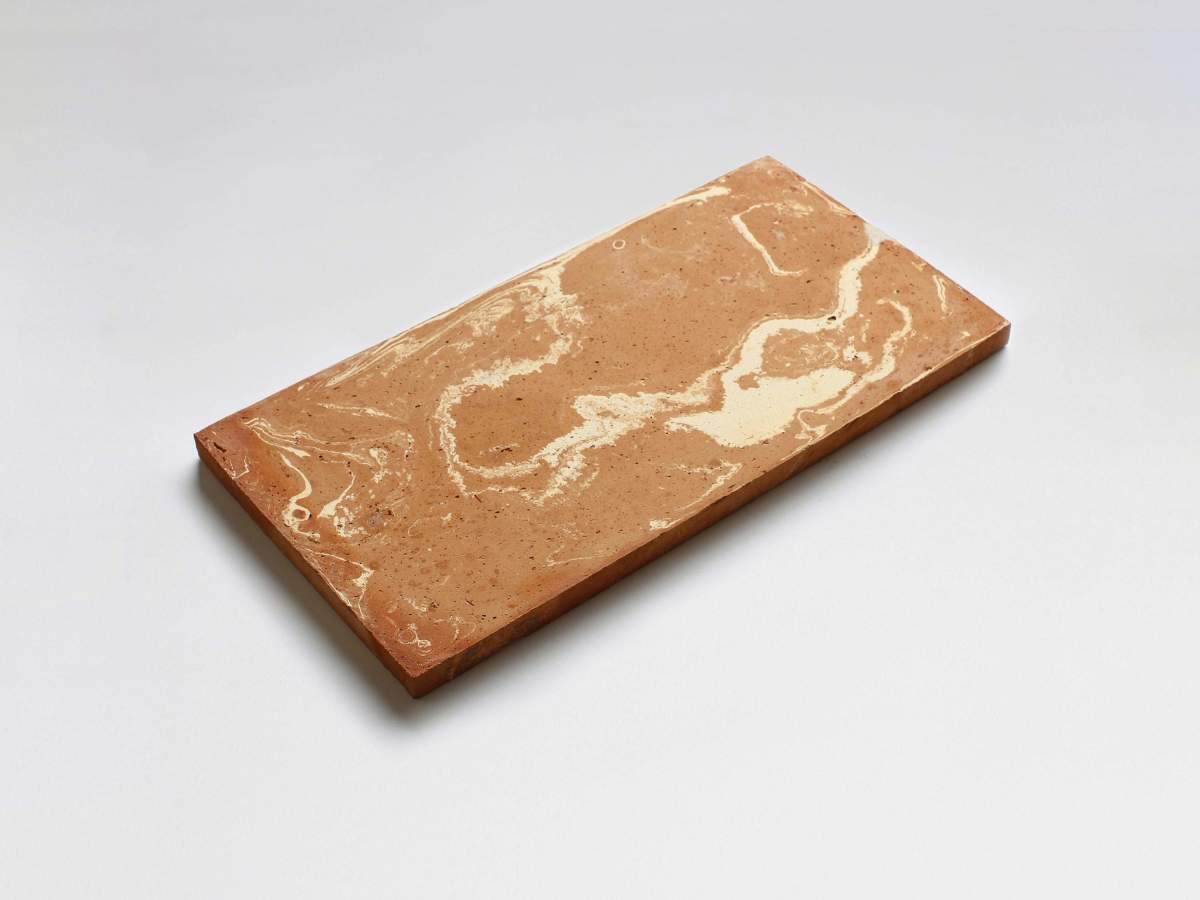 Tavella cotta variegato rectangle fornace brioni tile.