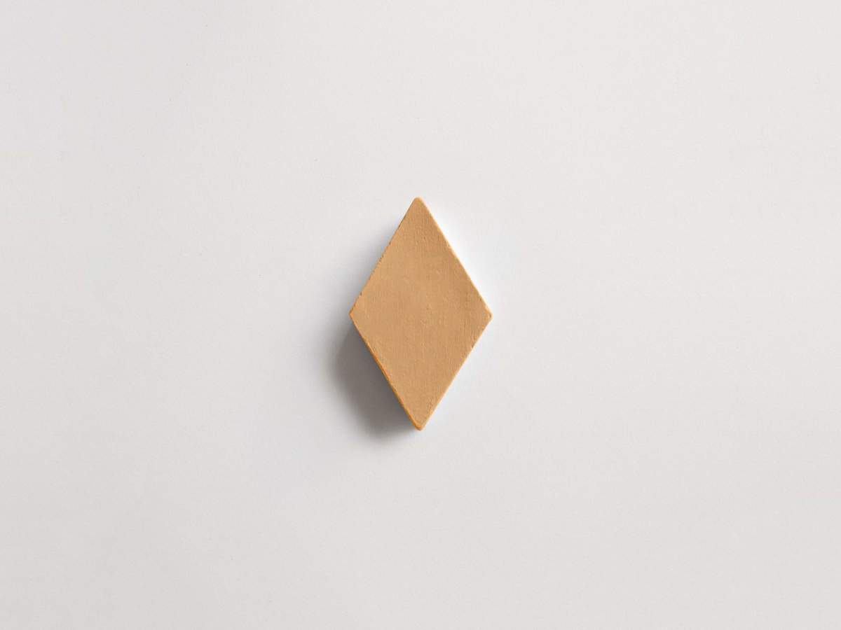 Trama cotta rosata diamond fornace brioni tile.