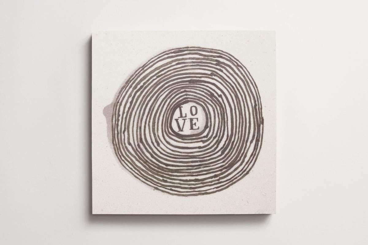 Ruan hoffmann much love me love charcoal tile.