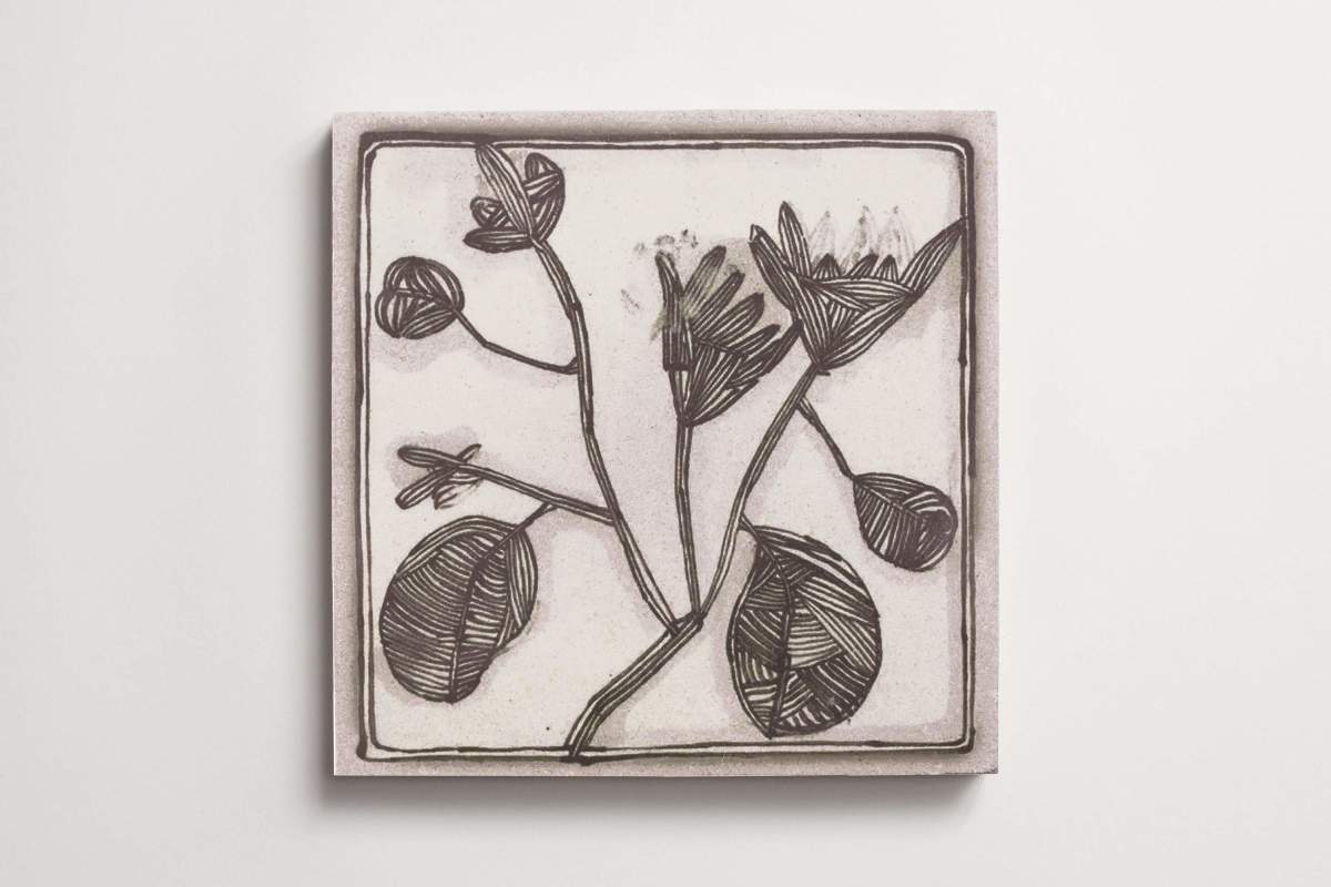 Ruan hoffmann much love me plant charcoal tile.