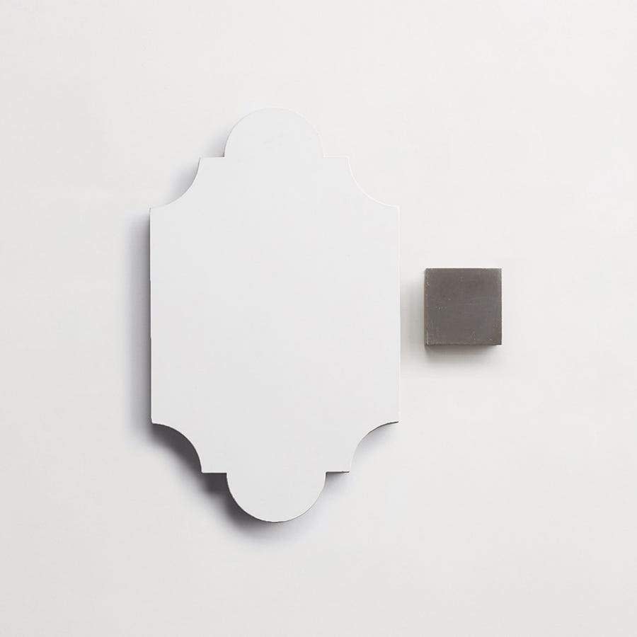 cement: pavimenti act I | magic lantern medium | matte | charcoal | sample ~ 10"x6"x⅝"
