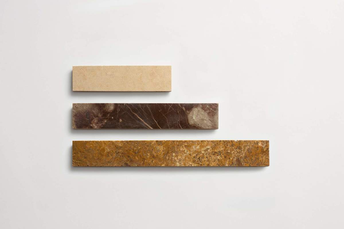 Tile strata linea stone plank three inch (bundle).