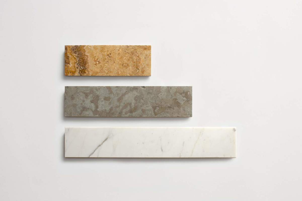 Tile strata linea stone plank four inch (bundle).