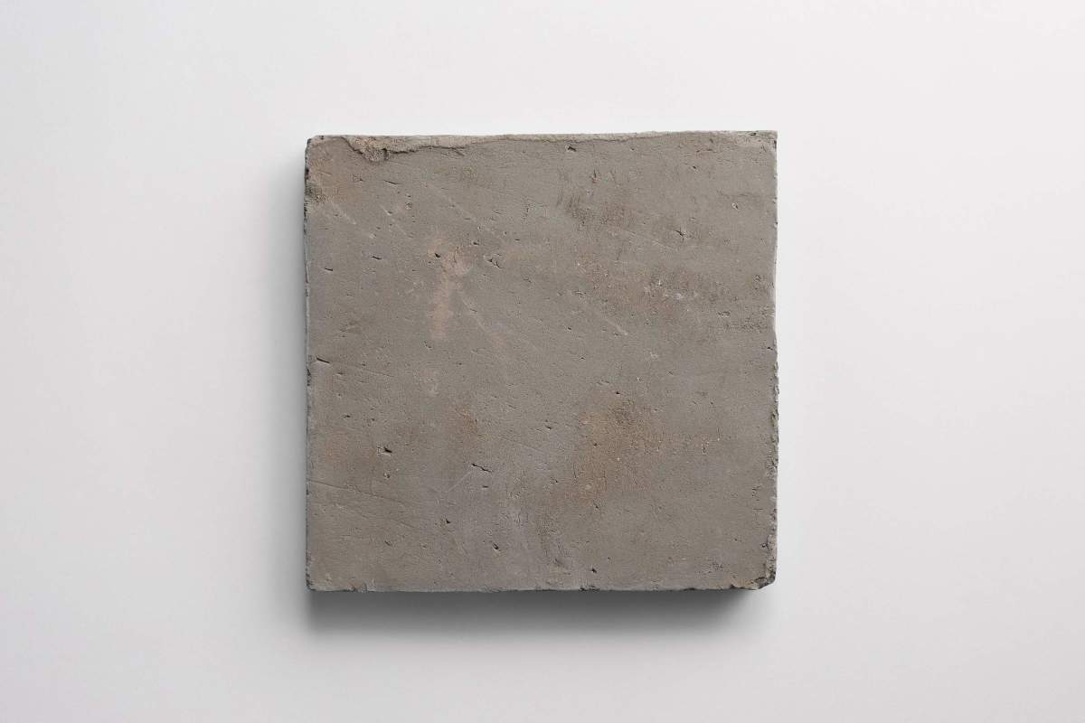 Terracotta Tile 8" Square Unfinished Grey Tile.