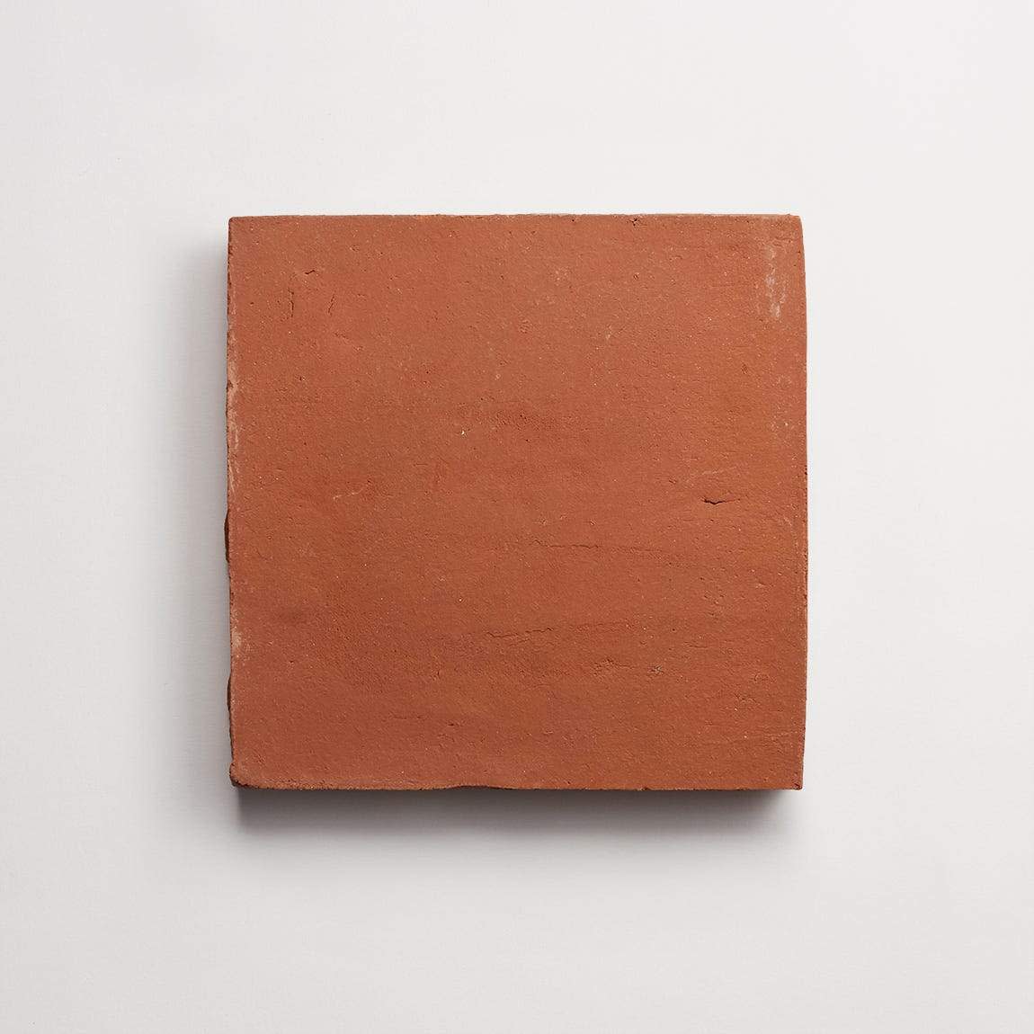 belgian reproduction | classique grande | unfinished | flemish red | sample ~ 8"x8"x¾"