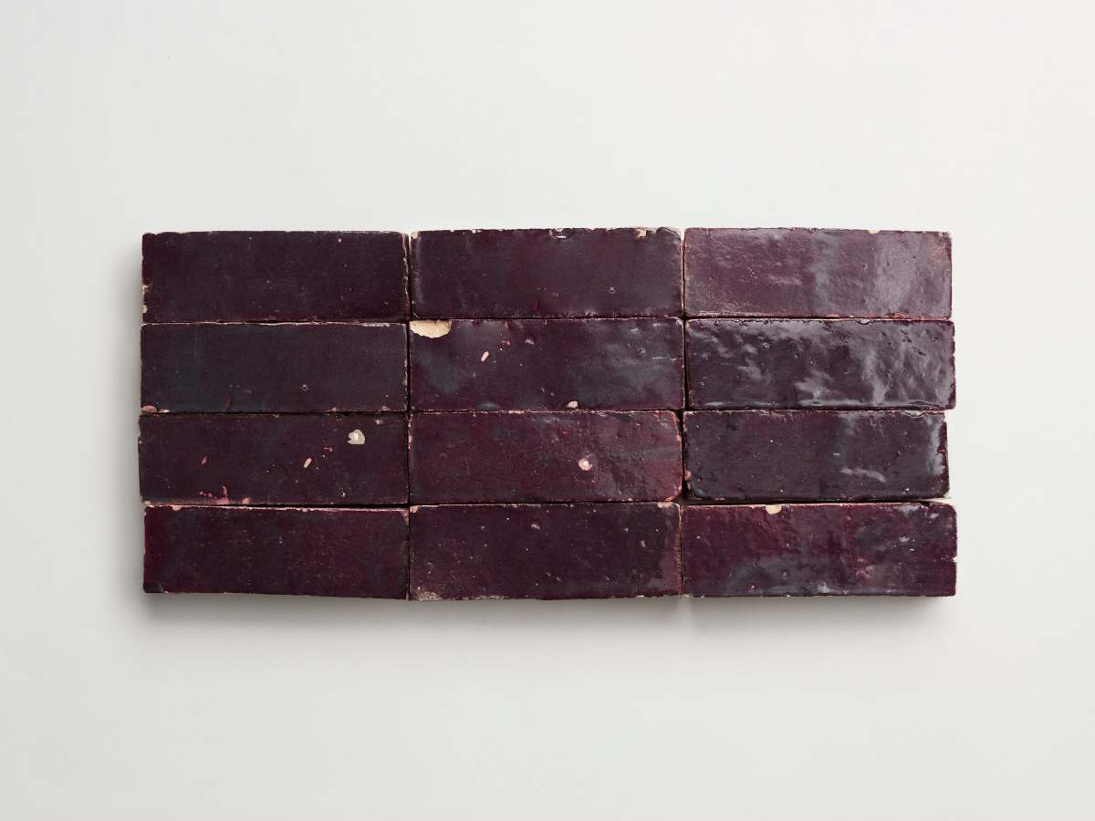 zellige tile | midnight port purple subway bejmat | clé
