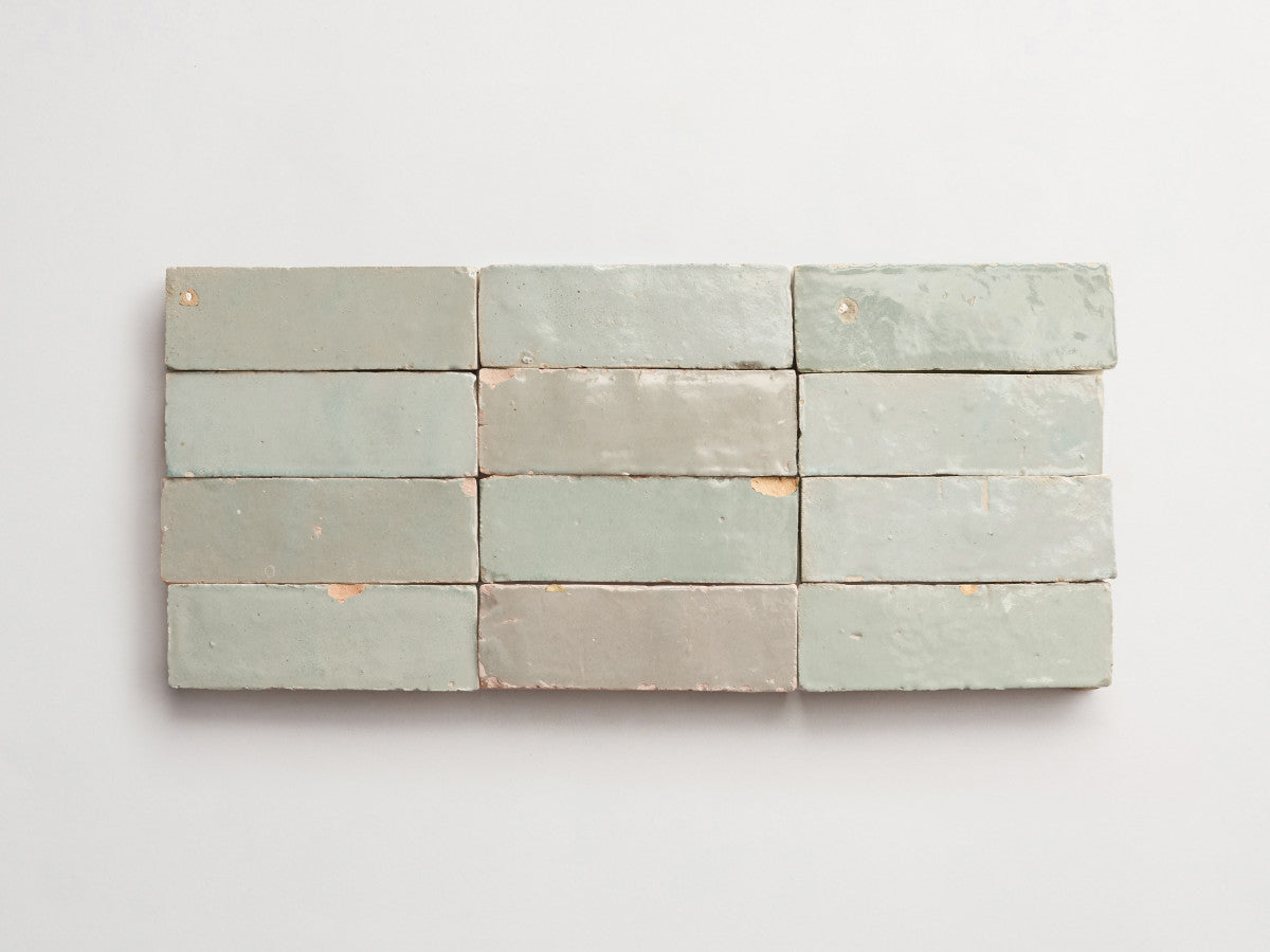 clé zellige | baguette | gloss | tea ceremony ~ 2"x6"x¾"