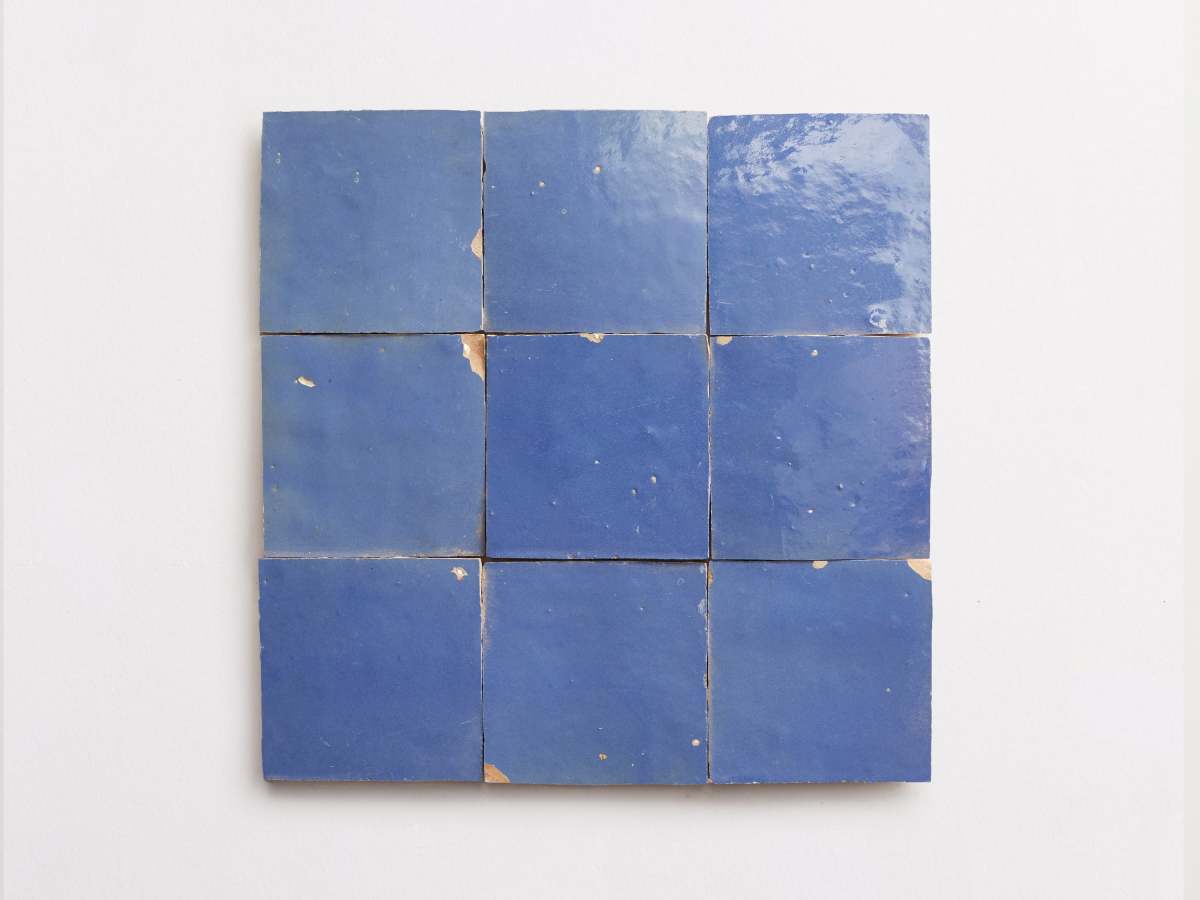 zellige tiles | terracotta | classic cerulean blue 4