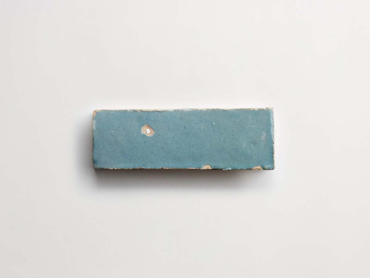 Zellige tile pending storm blue subway bejmat.