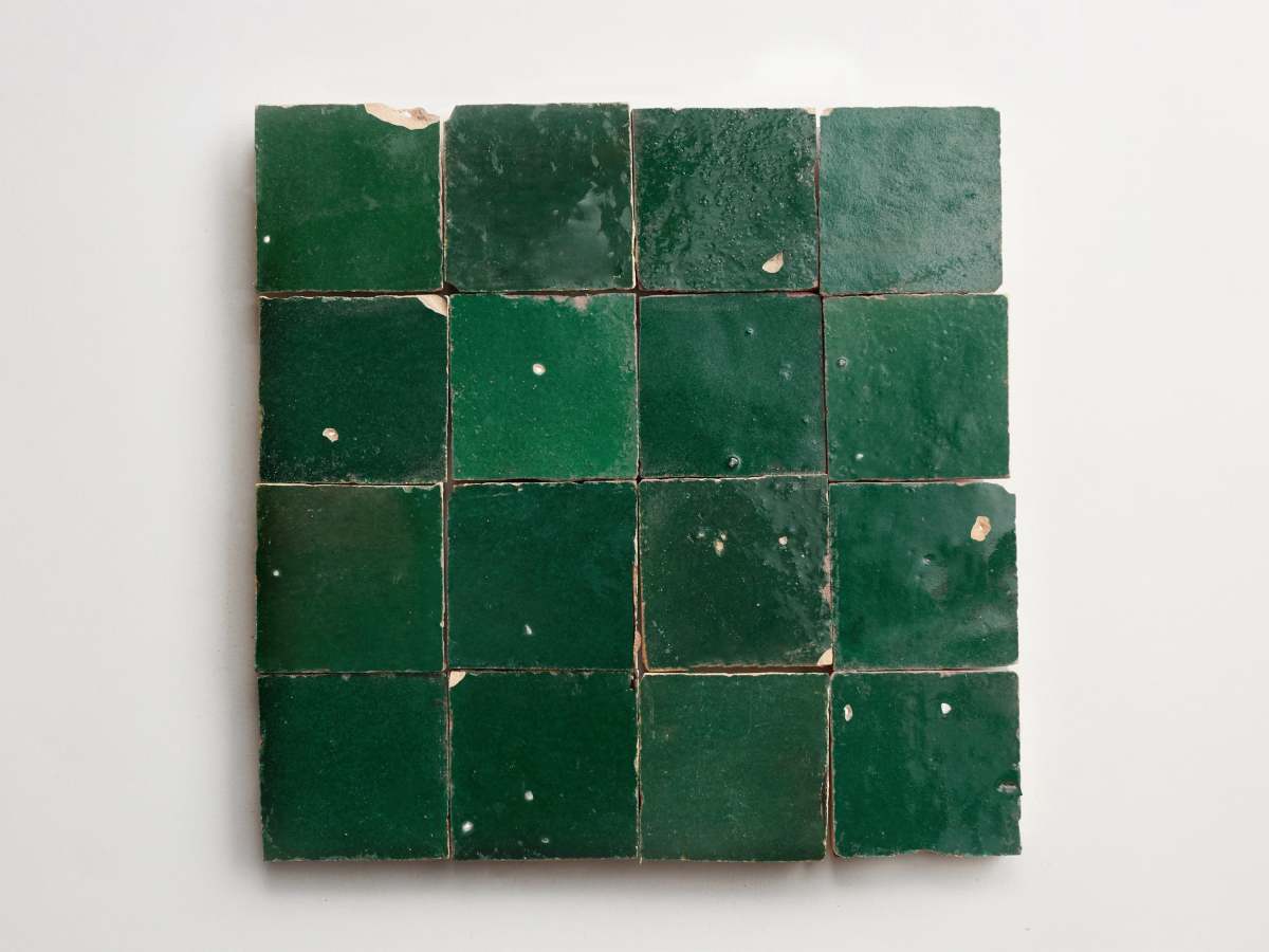 secret lagoon | unmounted zellige | moroccan terracotta