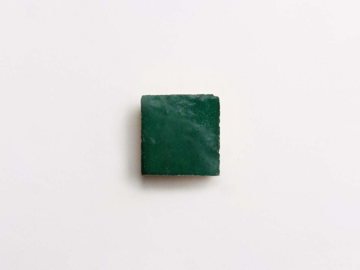 Secret lagoon unmounted zellige moroccan terracotta.