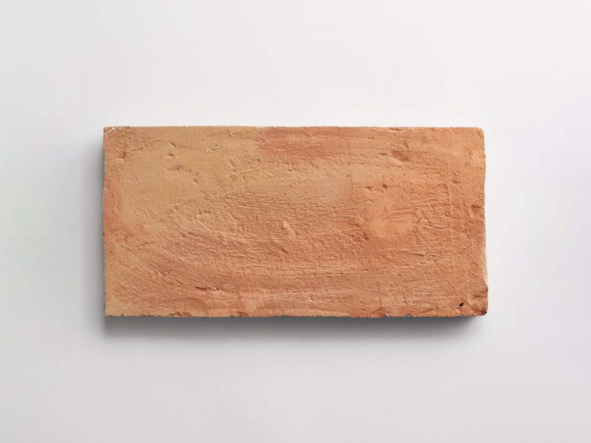 Cotto rosato rectangle tile +fornace brioni collaboration.