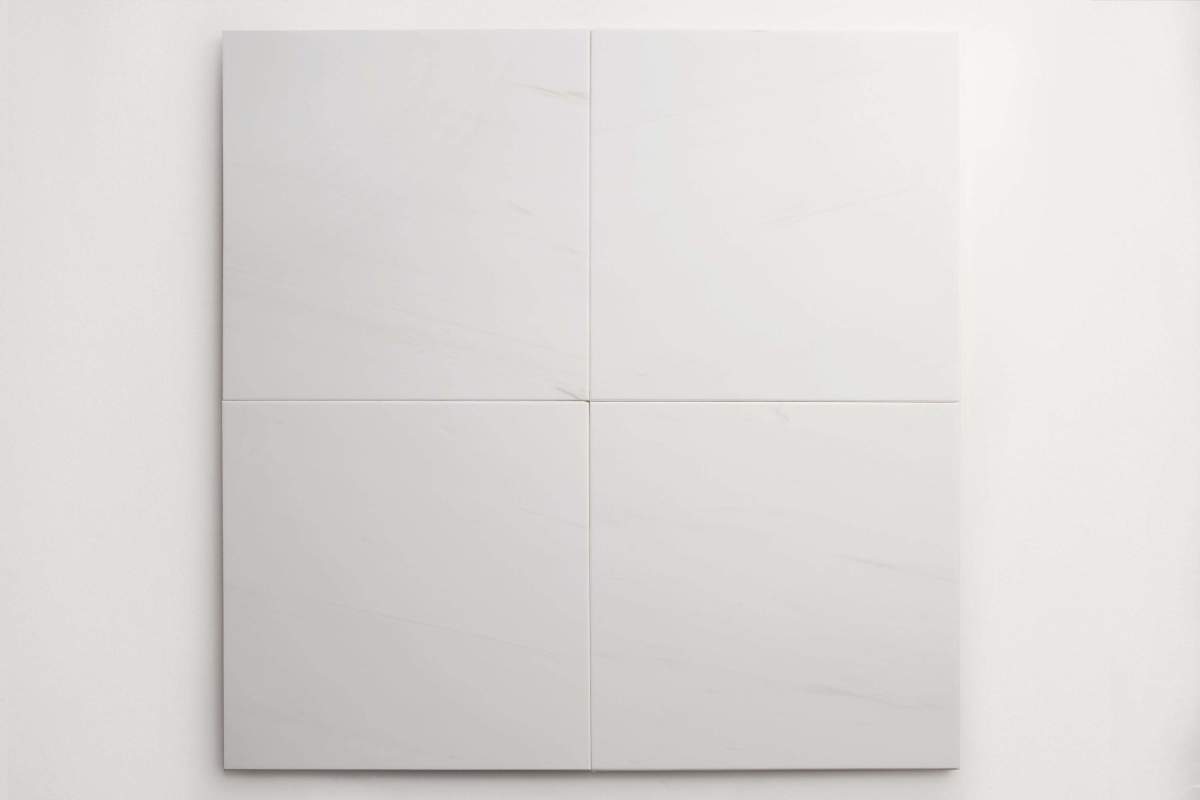 Tile bianco dolomite white stone field tile.