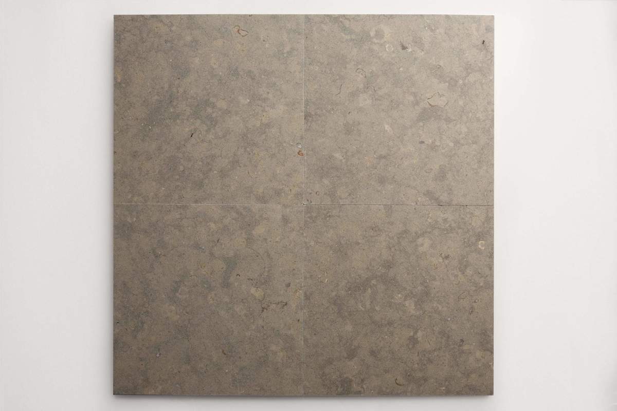 Limestone stone tile square 12" grand place barrow.