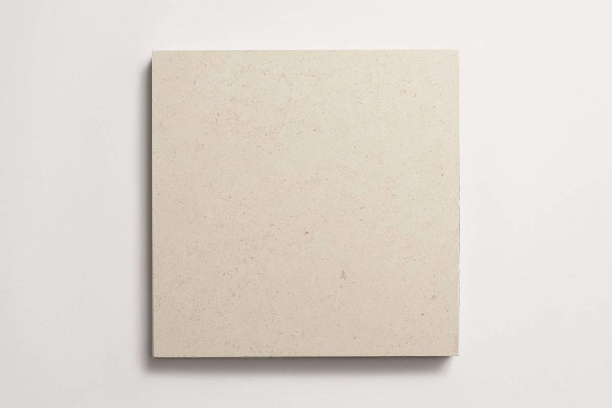 Limestone stone tile square 12" grand place ceruse.