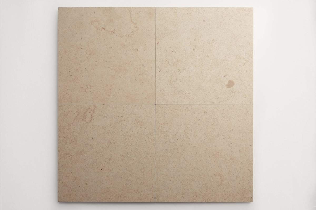 Limestone stone tile square 12" grand place ange.