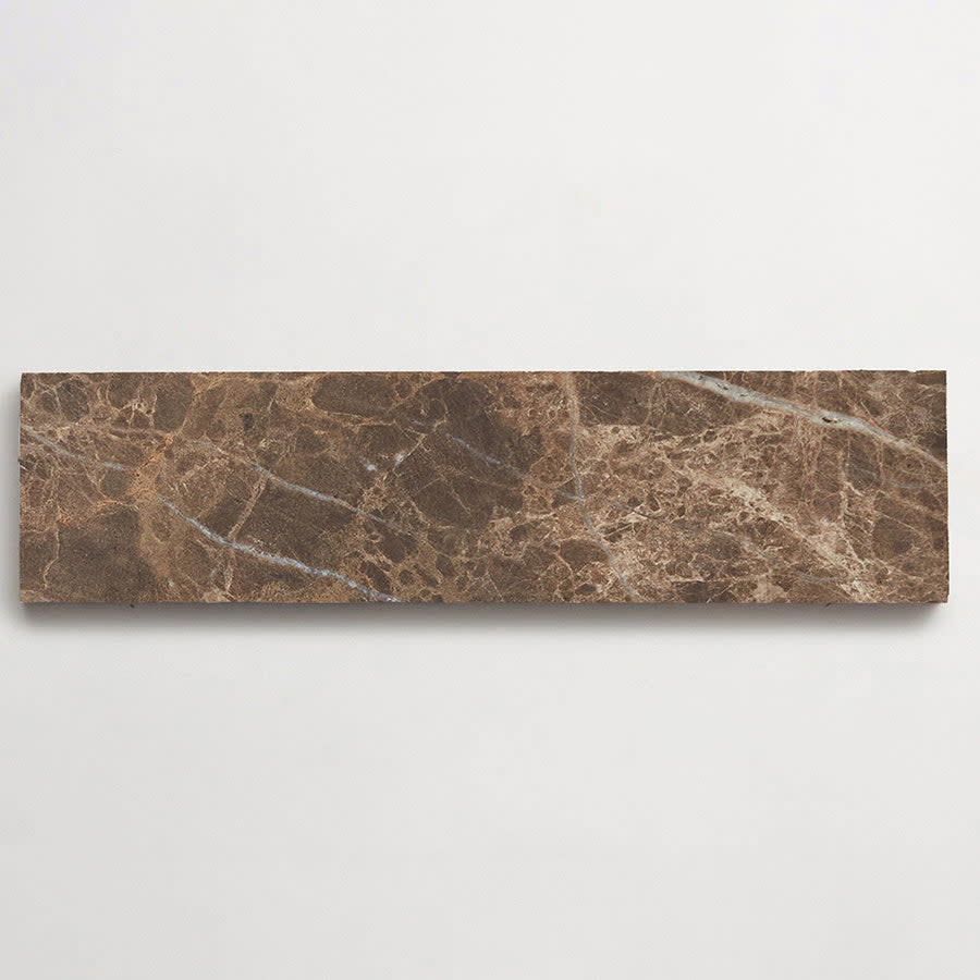 clé lapidary: legacy | petit slab | honed | iberian chocolate | sample ~ ¾"