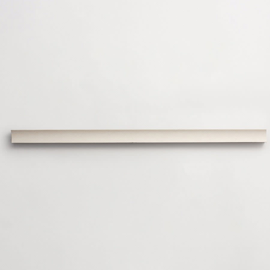 clé lapidary: sculpted shapes | etui grand | honed | white limestone | sample ~ 1¼"x6"x⅝"