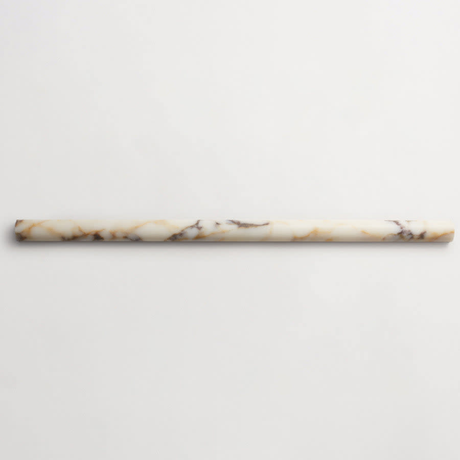 clé lapidary: sculpted shapes | cabochon grand | honed | calacatta viola | sample ~ 1¼"x6"x⅝"