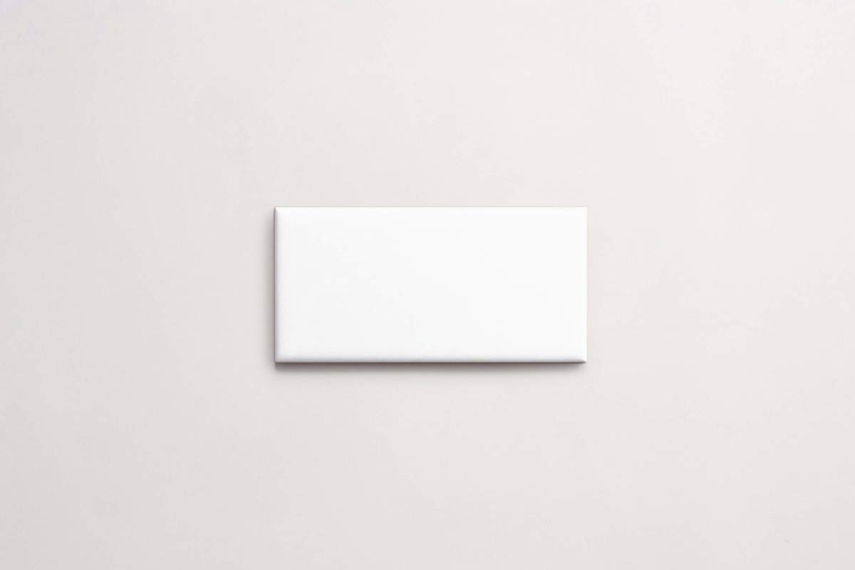 Tile ceramic white 3"x6" subway gloss.