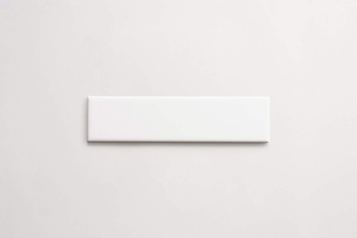 Tile ceramic white 2"x8" subway gloss.