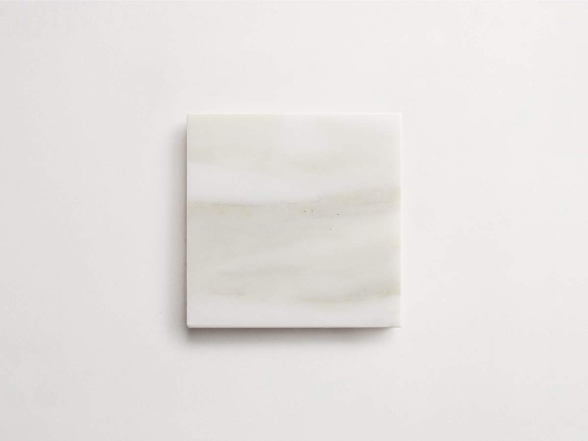 Premier Stone Tile honed white gold marble 4 x 4.